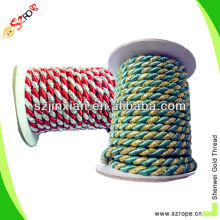 10 mm en 15 colores Gorgeous Metallic Twisted Cord